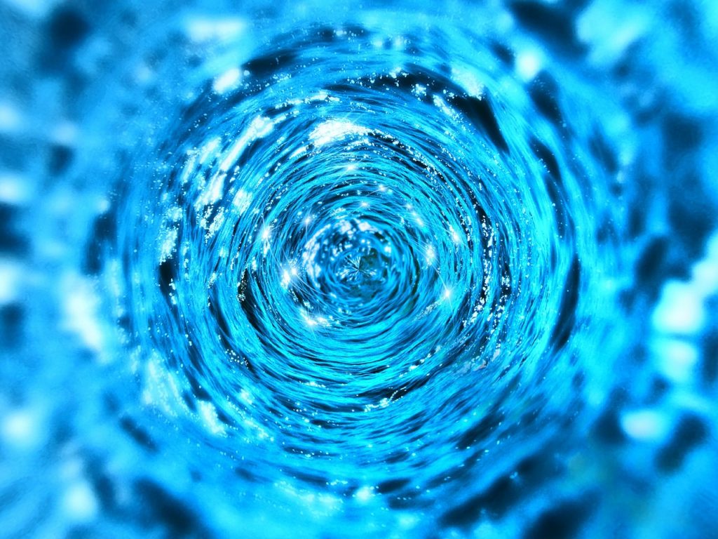 water, aqua, tunnel