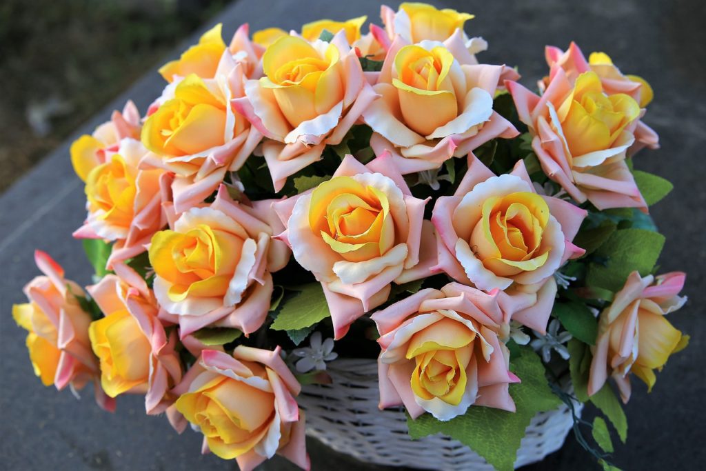 artificial roses, flowers, flower arrangement-5585450.jpg